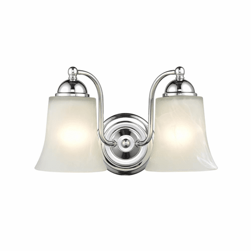 Millennium 2-LT Bath Vanity Light - Chrome - 9332-CH