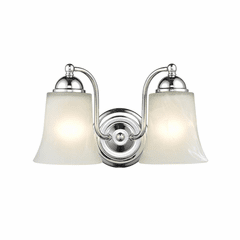 Millennium 2-LT Bath Vanity Light - Chrome - 9332-CH