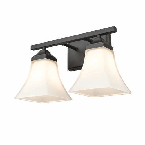 Millennium 2-LT Bath Vanity Light - Matte Black - 4502-MB