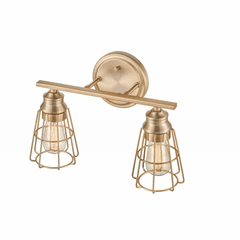 Millennium 2-LT Bath Vanity Light - Modern Gold - 3382-MG