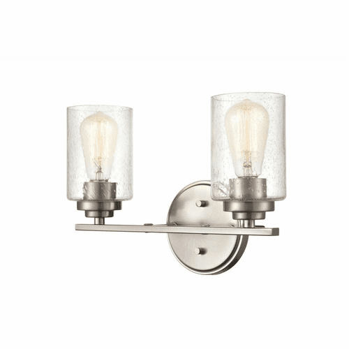 Millennium 2-LT Bath Vanity Light - Satin Nickel - 3682-SN