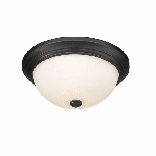 Millennium 2-LT Flush Mount - Matte Black - 4903-MB