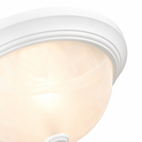 Millennium 2-LT Flush Mount - White - 4601-WH