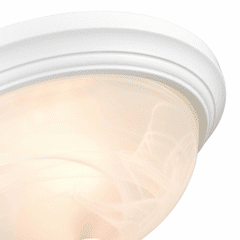 Millennium 2-LT Flush Mount - White - 4603-WH