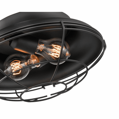 Millennium 2-LT Outdoor Flush Mount - Matte Black - 5382-MB