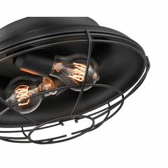 Millennium 2-LT Outdoor Flush Mount - Matte Black - 5382-MB