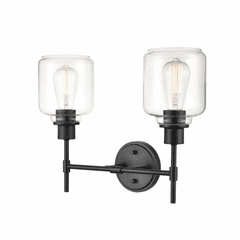 Millennium 2-LT Wall Sconce - Matte Black - 6942-MB