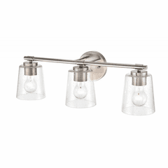 Millennium 3-LT Bath Vanity Light - Brushed Nickel - 8113-BN