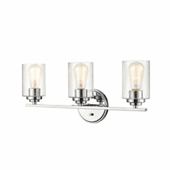 Millennium 3-LT Bath Vanity Light - Chrome - 3683-CH