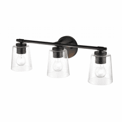 Millennium 3-LT Bath Vanity Light - Matte Black - 8113-MB