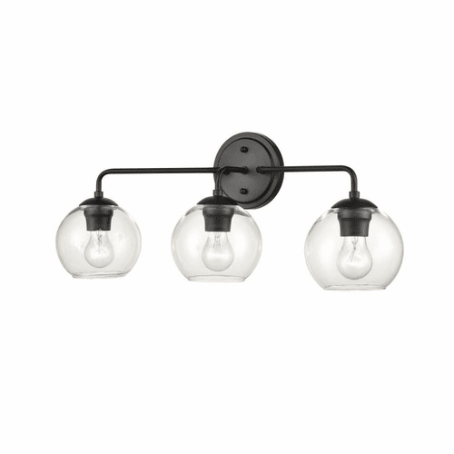 Millennium 3-LT Bath Vanity Light - Matte Black - 9753-MB