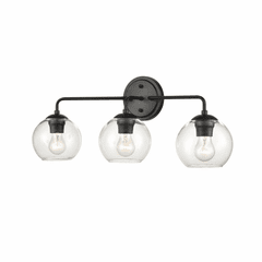 Millennium 3-LT Bath Vanity Light - Matte Black - 9753-MB