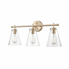 Millennium 3-LT Bath Vanity Light - Modern Gold - 8123-MG