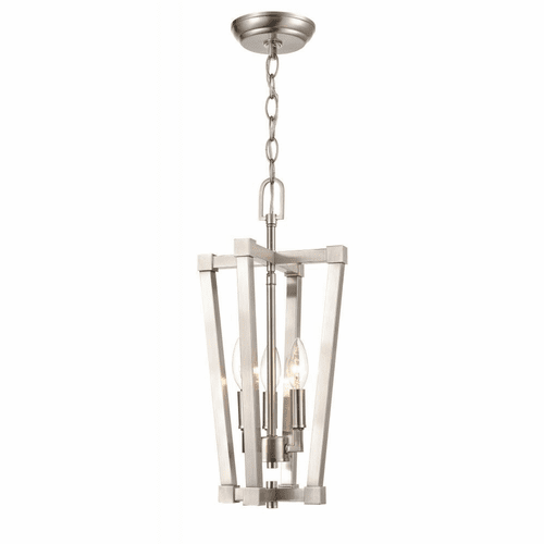 Millennium 3-LT Pendant - Brushed Nickel - 9123-BN