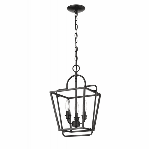 Millennium 3-LT Pendant - Matte Black - 3236-MB