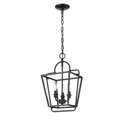 Millennium 3-LT Pendant - Matte Black - 3236-MB