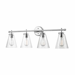 Millennium 4-LT Bath Vanity Light - Chrome - 8124-CH