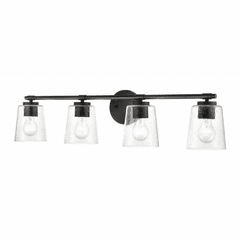 Millennium 4-LT Bath Vanity Light - Matte Black - 8114-MB