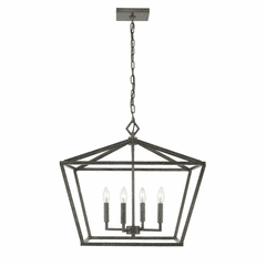 Millennium 4-LT Pendant - Antique Silver - 3294-AS Millennium 4-LT Pendant - Antique Silver - 3294-AS