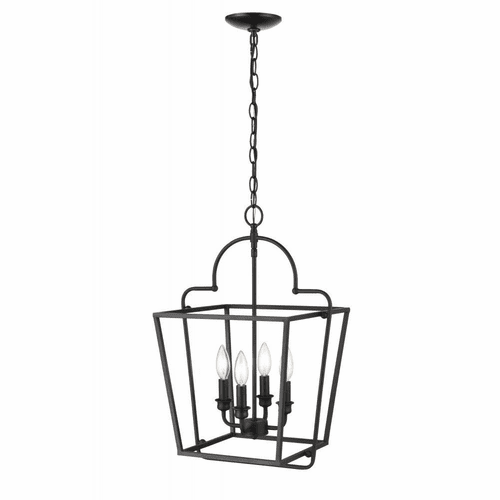 Millennium 4-LT Pendant - Matte Black - 3237-MB