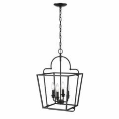 Millennium 4-LT Pendant - Matte Black - 3237-MB