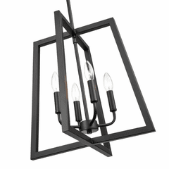 Millennium 4-LT Pendant - Matte Black - 8144-MB