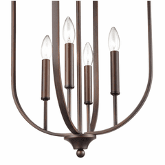 Millennium 4-LT Pendant - Rubbed Bronze - 9837-RBZ