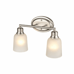 Millennium Amberle 2-LT Bath Vanity Light - Brushed Nickel - 2802-BN Millennium Amberle 2-LT Bath Vanity Light - Brushed Nickel - 2802-BN