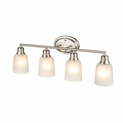 Millennium Amberle 4-LT Bath Vanity Light - Brushed Nickel - 2804-BN