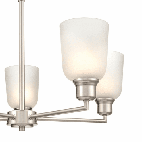 Millennium Amberle 5-LT Chandelier - Brushed Nickel - 2815-BN
