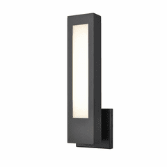 Millennium Amster 1-LT LED Outdoor Wall Mount - Powder coated Black - 8071-PBK Millennium Amster 1-LT LED Outdoor Wall Mount - Powder coated Black - 8071-PBK