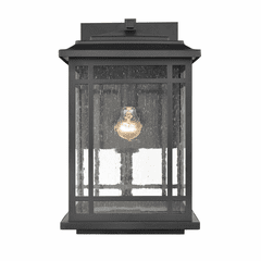 Millennium Armington 1-LT Outdoor Hanging Lantern - Powder Coat Black - 4153-PBK