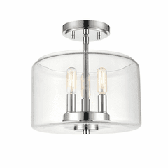 Millennium Asheville 3-LT Bath Vanity Light - Chrome - 6923-CH Millennium Asheville 3-LT Bath Vanity Light - Chrome - 6923-CH