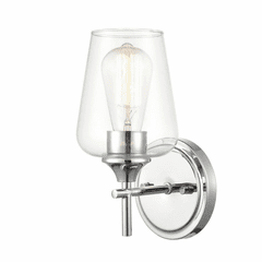 Millennium Ashford 1-LT Bath Vanity Light - Chrome - 9701-CH Millennium Ashford 1-LT Bath Vanity Light - Chrome - 9701-CH