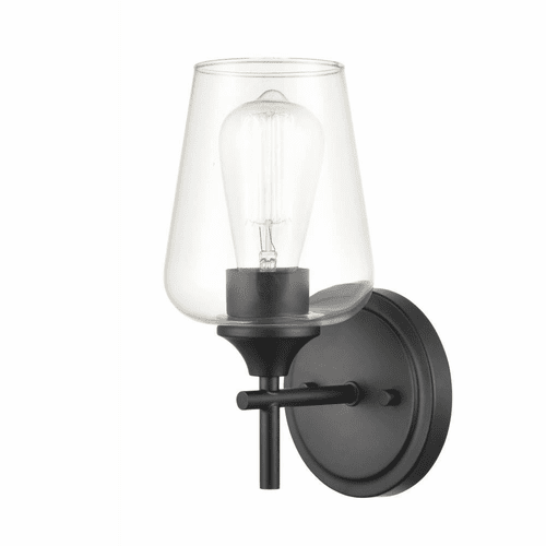 Millennium Ashford 1-LT Bath Vanity Light - Matte Black - 9701-MB