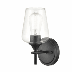 Millennium Ashford 1-LT Bath Vanity Light - Matte Black - 9701-MB Millennium Ashford 1-LT Bath Vanity Light - Matte Black - 9701-MB