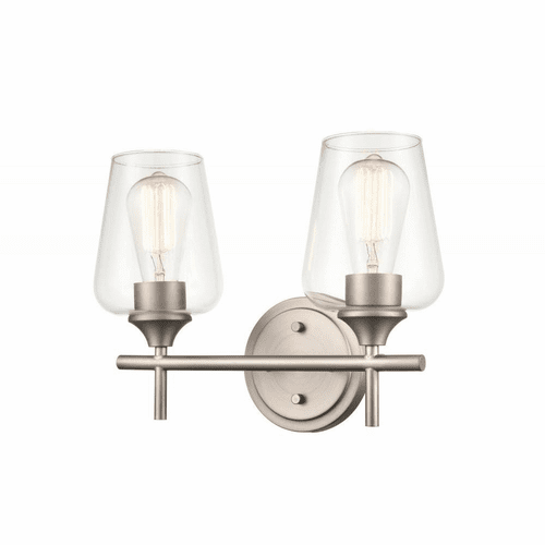 Millennium Ashford 2-LT Bath Vanity Light - Satin Nickel - 9702-SN