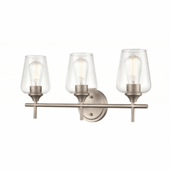 Millennium Ashford 3-LT Flushmount Ceiling Light - Satin Nickel - 9703-SN