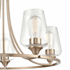 Millennium Ashford 5-LT Chandelier - Modern Gold - 9725-MG Millennium Ashford 5-LT Chandelier - Modern Gold - 9725-MG