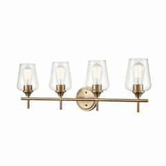 Millennium Ashford 5-LT Flushmount Ceiling Light - Modern Gold - 9704-MG
