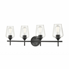 Millennium Ashford 6-LT Flushmount Ceiling Light - Matte Black - 9704-MB