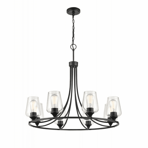 Millennium Ashford 8-LT Mini-Pendant light - Matte Black - 9728-MB