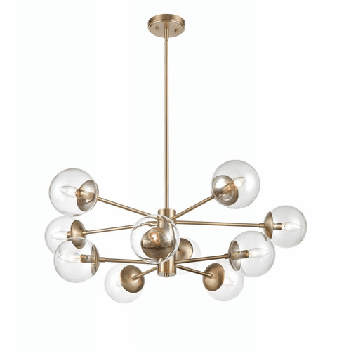 Millennium Avell 10-LT Chandelier - Modern Gold - 8150-MG