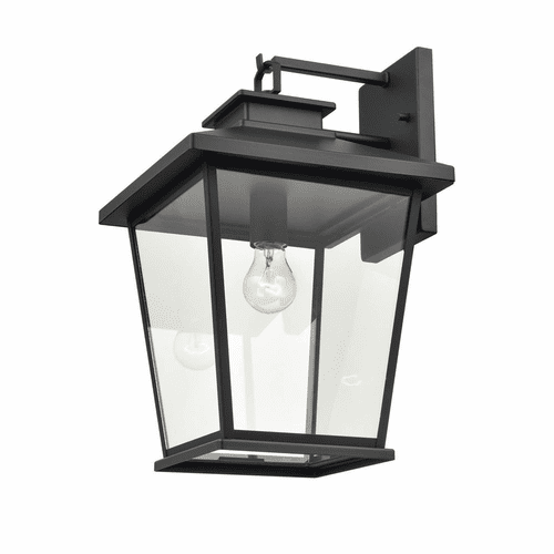 Millennium Bellmon 1-LT Outdoor Hanging Lantern - Powder Coat Black - 4721-PBK