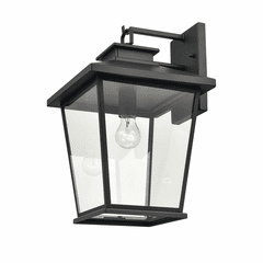 Millennium Bellmon 1-LT Outdoor Hanging Lantern - Powder Coat Black - 4721-PBK