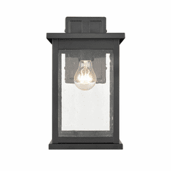 Millennium Bowton 1-LT Outdoor Hanging Lantern - Powder Coat Black - 4111-PBK