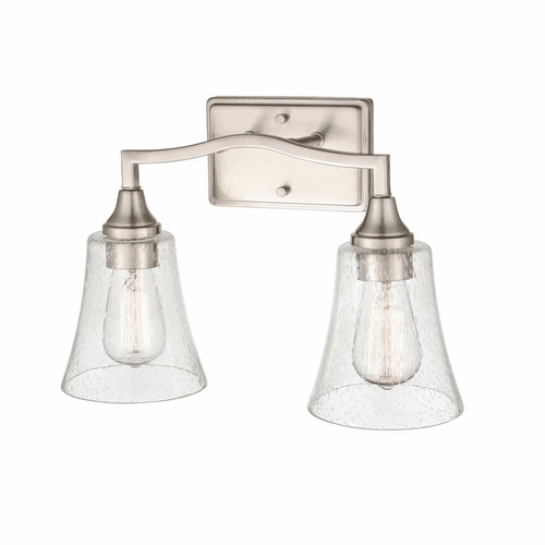 Millennium Caily 2-LT Bath Vanity Light - Brushed Nickel - 2102-BN