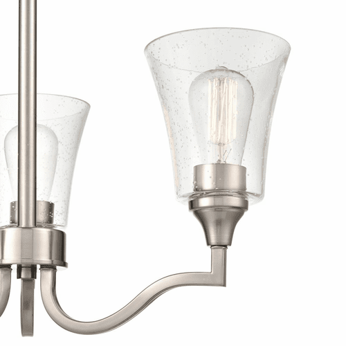 Millennium Caily 3-LT Chandelier - Brushed Nickel - 2113-BN