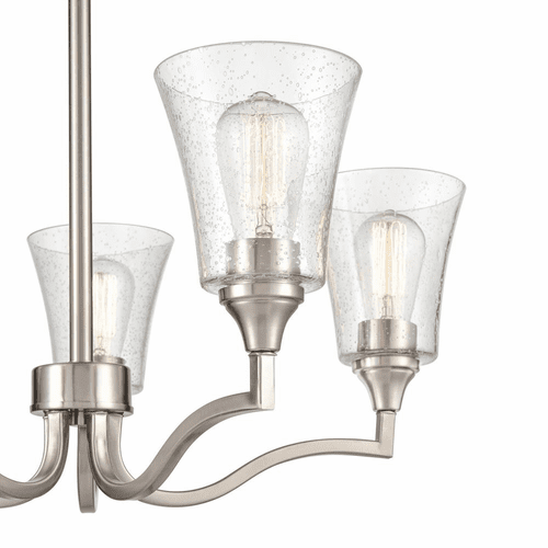 Millennium Caily 5-LT Chandelier - Brushed Nickel - 2115-BN