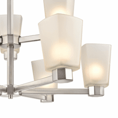 Millennium Coley 9-LT Chandelier - Brushed Nickel - 4269-BN